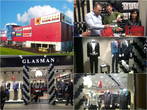 Открытие бутика Glasman в Москве ТРЦ Золотой Вавилон